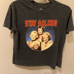 Golden Girls ‘Stay Golden’ Distressed Tee